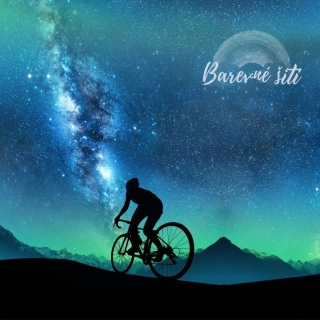 Úplet, Cyklista a polární záře, panel (E)