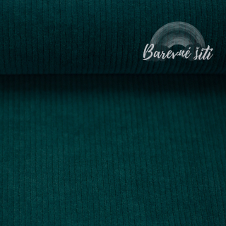 Nicky Velur, manšestr Tmavý petrolej (E)