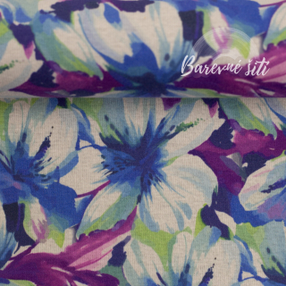 Alpenfleece Zářivé květy (E)