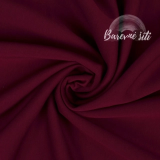 Teplákovina MÁSLOVÁ Brusinka 260g (E) 0,60m/ks