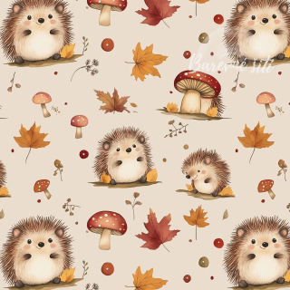 Teplákovina, Ježečci, hříbečci, listy (E) 1,2m/ks