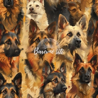 Úplet, Němečtí ovčáci (E)