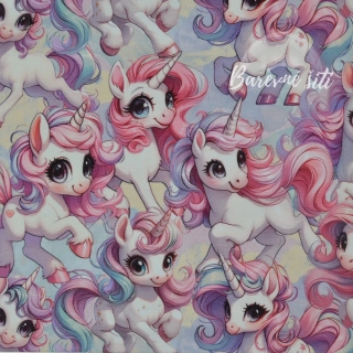 Úplet, Roztomilí kreslení jednorožci (E)