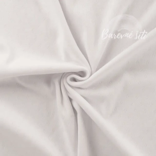 Ajour, dírkované ornamenty Bílá (E) 0,77m/ks