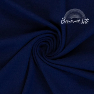 Piké, bavlněný úplet Noční obloha 596 (E)