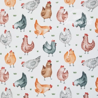 Úplet, Slepice na světlé (E)