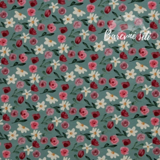 Úplet, Květinky na mátové (E)