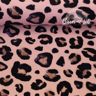 Úplet, Růžový leopard (E) 1,50m/ks