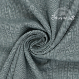 Len s bavlnou Rybí kost Eukalyptus (E)