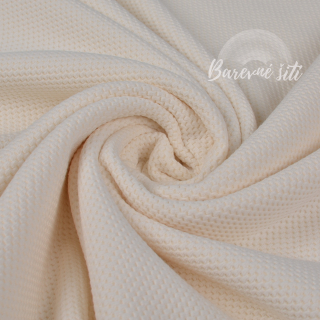 Teplákovina 3D Smetana (E)