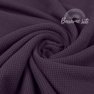 Teplákovina 3D Ametyst (E)