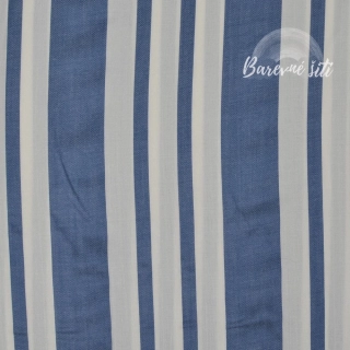 Viskoza s bavlnou, Modrobílé pruhy (E)