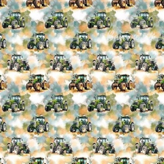 Jarní softshell Traktoři na poli (E)