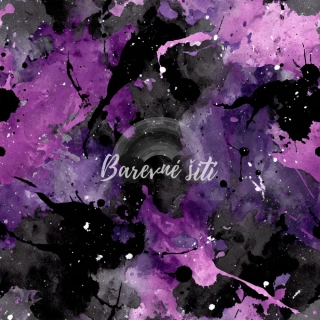 Jarní softshell Fialovočerný inkoust (E)