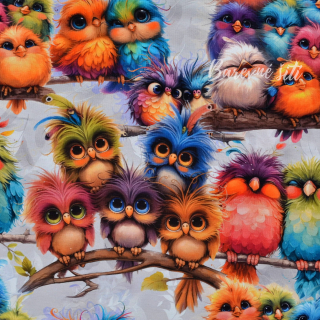 Úplet, Barevní rozkošní ptáčci (E)