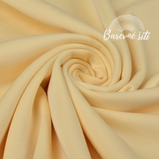 Teplákovina MÁSLOVÁ Žlutá 260g (E)