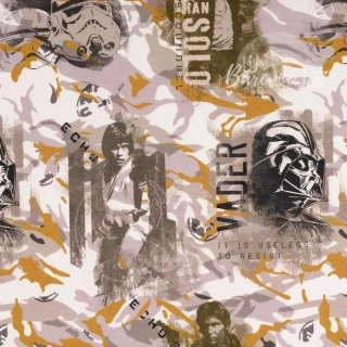 Úplet, Star wars maskáč (E) 0,95m/ks