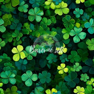 Úplet, Zelenkavé čtyřlístky (E) 0,50m/ks