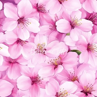 Úplet, Detailní růžové květy (E)