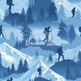 Úplet, Modrý pochod přes hory (E)