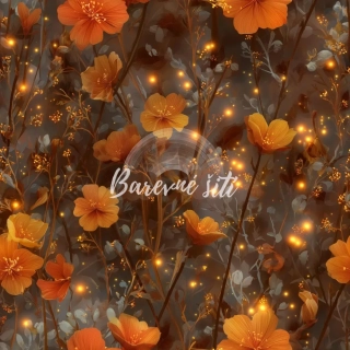 Úplet, Oranžové světélkující kvítí (E)