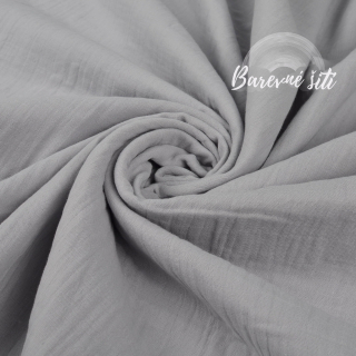 Mušelín, Šedá 280cm (E) 0,80m/ks