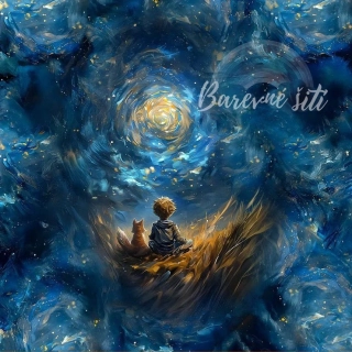 Teplákovina, Malý princ, noční obloha, panel (E)