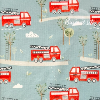 Úplet, Hasiči, modrošedá (E) 0,70m/ks