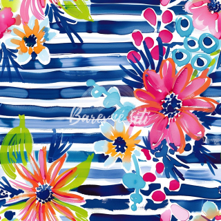 Venezia, Rozkvetlé modré pruhy (E) Z 4m