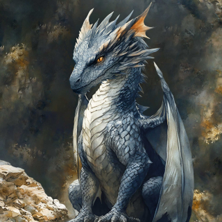 Teplákovina, Dospělý drak trnovitý, panel (E)