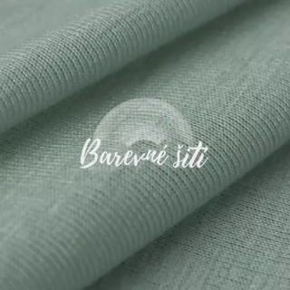 Letní merino rib Mint (E) 0,20m/ks