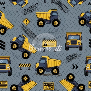 Zimní softshell Sklápěčky na šedé PŘEDOBJEDNÁVKA (P)