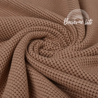 Teplákovina 3D Mocca Duo (E) 1m/ks