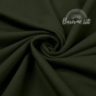 Teplákovina počesaná Premium Khaki (E) 1,20m/ks