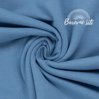 Bavlněný úplet Ledový denim 258 *LIMITKA* (E) 0,90m/ks II.JAKOST