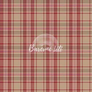 Úplet, Béžovočervený tartan (E)
