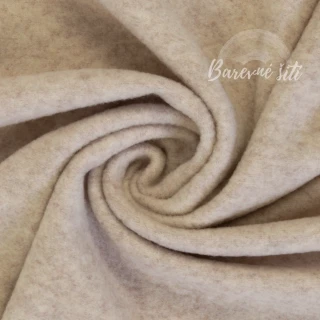 Merino fleece Krémová (E)