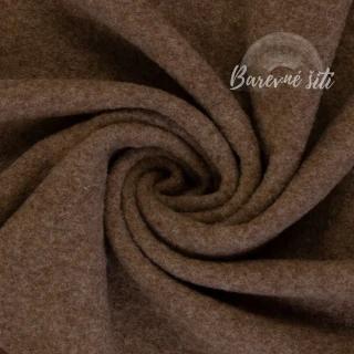 Merino fleece Světle hnědá (E)