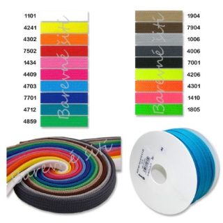 Šňůra plochá 10mm (E)