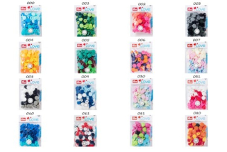 Plastové patentky Color Snaps Prym Love